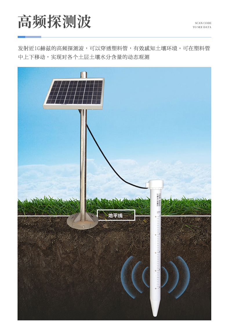 管式土壤墑情監測系統儀器